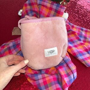 UGG Blush Pink Shearling Mini Bag
